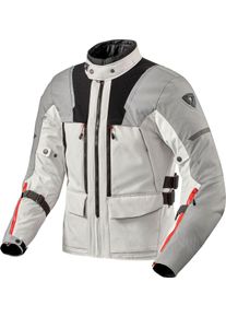 Revit Offtrack 2 H2O, textile jacket waterproof , color: Light Grey/Silver , size: XXL