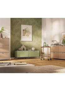 Tchibo - 2 szintes t&ouml;m&ouml;rfa zs&uacute;rkocsi - barna