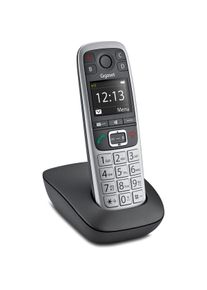 Gigaset E560, Telefon, Schwarz, Silber