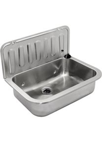 Differnz, Sp&uuml;lbecken, DifferneNz Differennz Differennz mit Entw&auml;sserungsstopp Edelstahl (39,006,24) (35 cm, 50 cm)