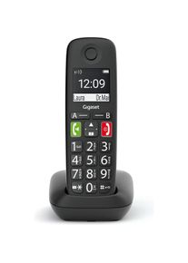 Gigaset E290 E - draadloze IP-telefoon - voor senioren om verbinding te maken met uw basisstation of router, Telefon, Schwarz
