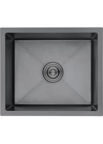 Ibergrif, Sp&uuml;lbecken, Lavello con Filtro di Scarico (Unterbausp&uuml;le, 43 cm, 50 cm)