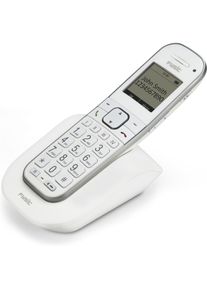 Fysic FX-9000 Senioren DECT telefoon - Extra luid gespreksvolume voor slechthorenden - Wit, Telefon, Weiss