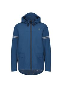 Agu, Unisex, Velojacke, Original Regenjas Essential - Blauw - XL - Dames & Heren - Waterdicht & Ademend (XL), Blau, XL