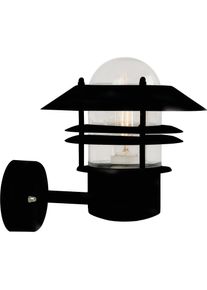 Nordlux, Gartenbeleuchtung, Blokhus, Wandleuchte, Schwarz (E27, IP54)