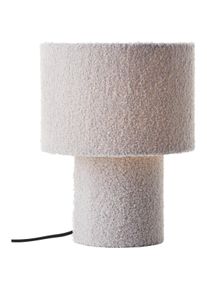 Brilliant, Tischlampe, Teddy - Tafellamp - E27 max 1x25W - Teddystof - Grijs (E27)