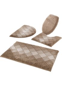 Hagemann unisex Badmat beige Maat 8 - Dekselovertrek