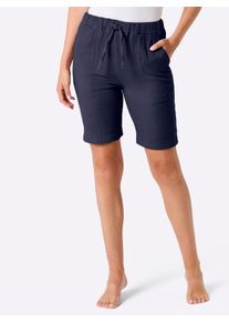 w&auml;schepur Damen Bermuda in marine ,Gr&ouml;&szlig;e 48/50, Witt, 100% Baumwolle