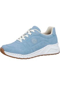 Rieker Damer Sneakers med utbytbar fotb&auml;dd himmelsbl&aring; Gr&ouml;&szlig;e 41