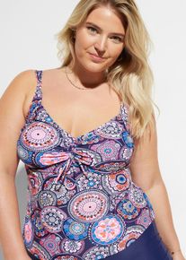 bonprix Női Tankini felsőr&eacute;sz, lila, 54