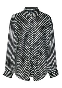 V&eacute;ro Moda VERO MODA Kvinnor Blus 'Lillian Mara' svart / vit Storlek S