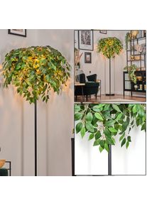 hofstein Kallax Lampadaire Noir, 3 lumi&egrave;res