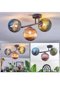 hofstein Chehalis Lampa sufitowa, Kula świetlna Niebeieski, Zielony, W kolorze miedzi, 3-punktowe