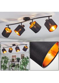 hofstein Alsen Plafonnier, Spot de plafond Noir, 4 lumi&egrave;res