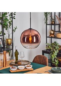 hofstein Koyoto Suspension, Boule lumineuse, Suspension Clair, Cuivr&eacute;, 1 lumi&egrave;re