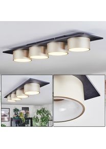 hofstein Falor Plafoniera LED Nero, 1-Luce