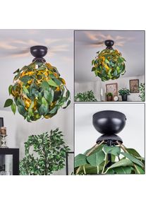 hofstein Kallax Plafonnier Noir, 1 lumi&egrave;re