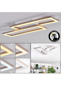 hofstein Marluk Plafoniera LED Sabbia, Bianco, 1-Luce