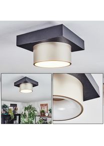 hofstein Falor Plafonnier LED Noir, 1 lumi&egrave;re