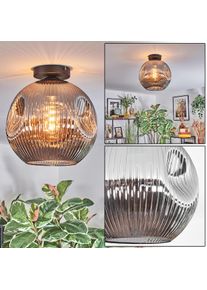 hofstein Ripoll Plafoniera, Lampada a sfera Grigio fumo, 1-Luce