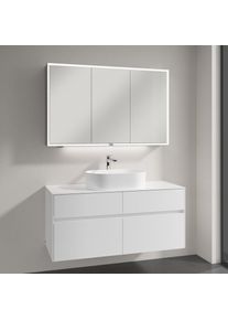 Villeroy & Boch Villeroy & Boch Collaro Meuble avec vasque &agrave; poser et armoire de toilette My View Now, 5A6056R1+A95700DH+A4551200, My View Now