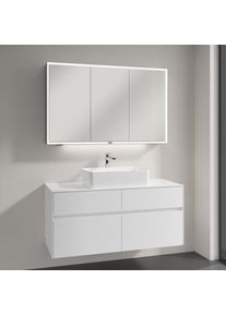 Villeroy & Boch Villeroy & Boch Collaro Meuble avec vasque &agrave; poser et armoire de toilette My View Now, 5A6156R1+A95700DH+A4551200, My View Now