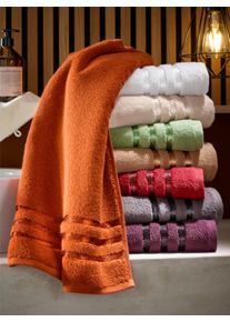 w&auml;schepur unisex Handdoek in antraciet ,maat 50x100 cm, 2 - Handdoeken, Witt, 100% Katoen