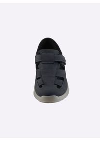 Heren Sneaker van nubuckleer, van Jomos in marine ,maat 46, Witt, 100% Nubuckleer