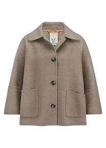 Fuchs & Schmitt FUCHS SCHMITT - Cape-&shy;Jacke, beige, Gr. 38, Wolle