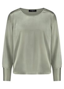 Fadenmeister Berlin - Bluse zum Schlupfen, gr&uuml;n, Gr. 38, Seide