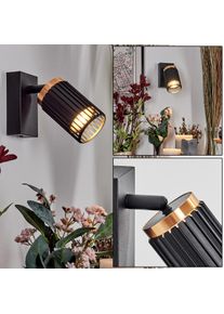 hofstein Fenik V&auml;gglampa, V&auml;ggspotlight Svart, 1-ljusk&auml;llor