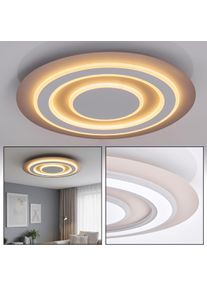 hofstein Lidor Taklampa LED Sandf&auml;rgad, Vit, 1-ljusk&auml;llor