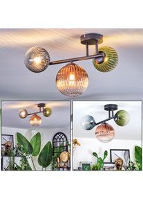 hofstein Chehalis Taklampa, kullampa Bl&aring;, Gr&ouml;n, Klart, Kopparf&auml;rg, 3-ljusk&auml;llor