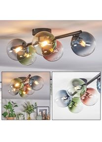 hofstein Chehalis Taklampa, kullampa Bl&aring;, Gr&ouml;n, Klart, Kopparf&auml;rg, 5-ljusk&auml;llor