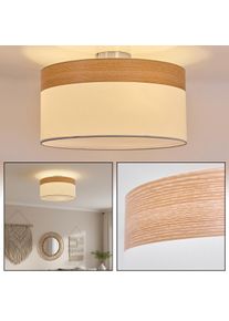 hofstein Pontresina Taklampa Nickel matt, 3-ljusk&auml;llor