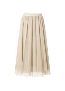 Alma & Lovis Alma & Lovis Damen-T&uuml;llrock lang Hellbeige XL