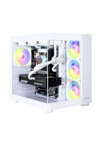 Cougar, Gaming-PC &raquo;FV150 WT 7550 AMD Ryzen 7 9700X RTX 5070Ti 64GB DDR5 2TB SSD&laquo; Windows 11, DDR5 RAM, wei&szlig;, WLAN AX 802.11a/b/g/n/ac/ax (Wi-Fi 6) & 