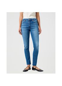 Wrangler, Damen, Skinny-fit-Jeans &raquo;SIENNA&laquo; im Five-Pocket Style, REBEL BLUE, L&auml;nge 34, 33 -L&auml;nge 34, REBEL BLUE, SIENNA Skinny Fit Jeans von Wrangler