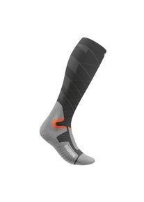 Bauerfeind, Damen, Sportsocken &raquo;SKI PERFORMANCE COMPRESSION SOCKS&laquo; Ski-Socken mit Kompression, anthracite-M, 46-49, anthracite-M, Ski-Socken mit 