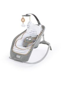 Ingenuity Bella Teddy Schaukelstuhl | Version Englisch | grau/wei&szlig;
