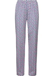 Damer Pyjamas med prickigt m&ouml;nster lila, tryckt Gr&ouml;&szlig;e 48/50