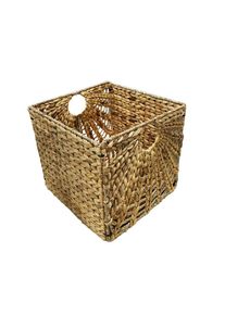 Landscape Korb , Naturfarben , Metall, Naturmaterialien , 29.6 l , quadratisch , 33x32 cm , Handmade in Vietnam , faltbar, handgemacht , Ordnen & Aufbewahren, K&ouml;rbe, Dekok&ouml;rbe