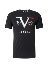 19V69 Italia T-Shirt 'PEDRO' Homme noir taille L