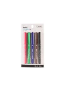 CRICUT Infusible Ink - fibre-tip pen - black cardinal ultraviolet bright green tawny (pack of 5)