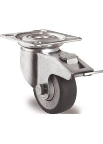 Tecwerk, M&ouml;belrollen, Lenkrolle mit Totalfeststeller