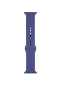 Bluebuilt Siliconen Bandje Blauw voor Apple Watch 44/45/46 mm (BBSMWAP005) (Silikon), Uhrenarmband, Blau