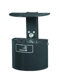 0, Aschenbecher, Halbrundascher mit Dach