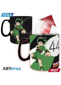 ABYSTYLE Hunter x Hunter Tazza Heat Change 460ml: Gon & Hisoka, Tasse, Mehrfarbig