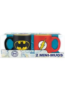 ABYSTYLE DC COMICS - Set 2 Mini-Mugs - Batman & Flash, Tasse, Mehrfarbig