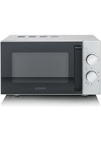 Severin Solo-Magnetron mit glasboden, ohne drehplatte, 6 stufen, 800 watt, einfache reinigung, Mikrowelle